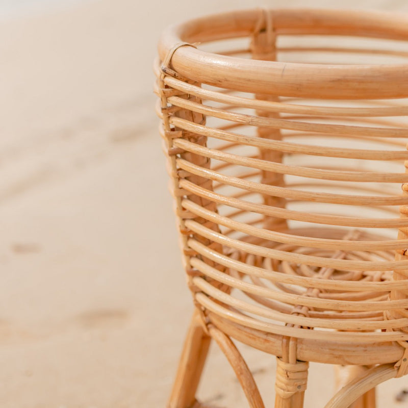 Plant Stand | Flower Stand | Flower Pot Holder AKARA made of Rattan