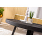 Coffee table, 70 cm, B340 black