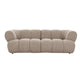 Sofa New York 2.5-seater Sand Boucle