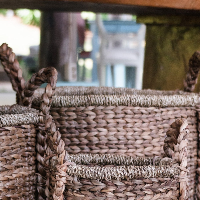 Plant | Basket Storage Basket | Laundry Basket CANGGU made from Water Hyacinth (3 sizes)