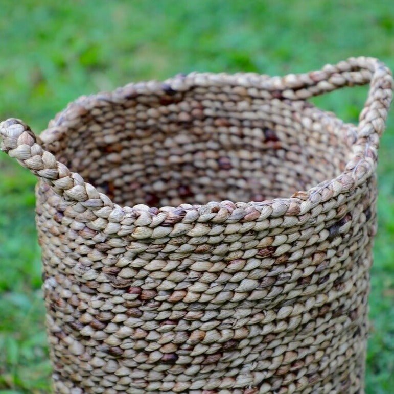 Laundry Basket | Plant Basket | Storage Basket BALAI made from Water Hyacinth (2 sizes)