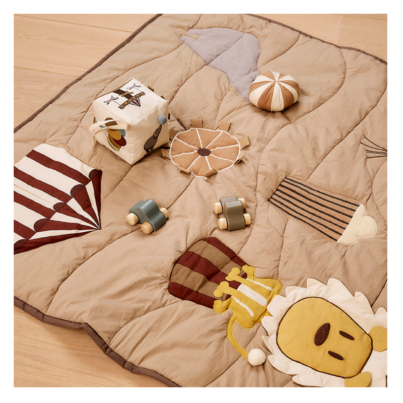 Alin activity mat-Light brown