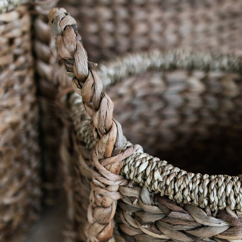 Plant | Basket Storage Basket | Laundry Basket CANGGU made from Water Hyacinth (3 sizes)