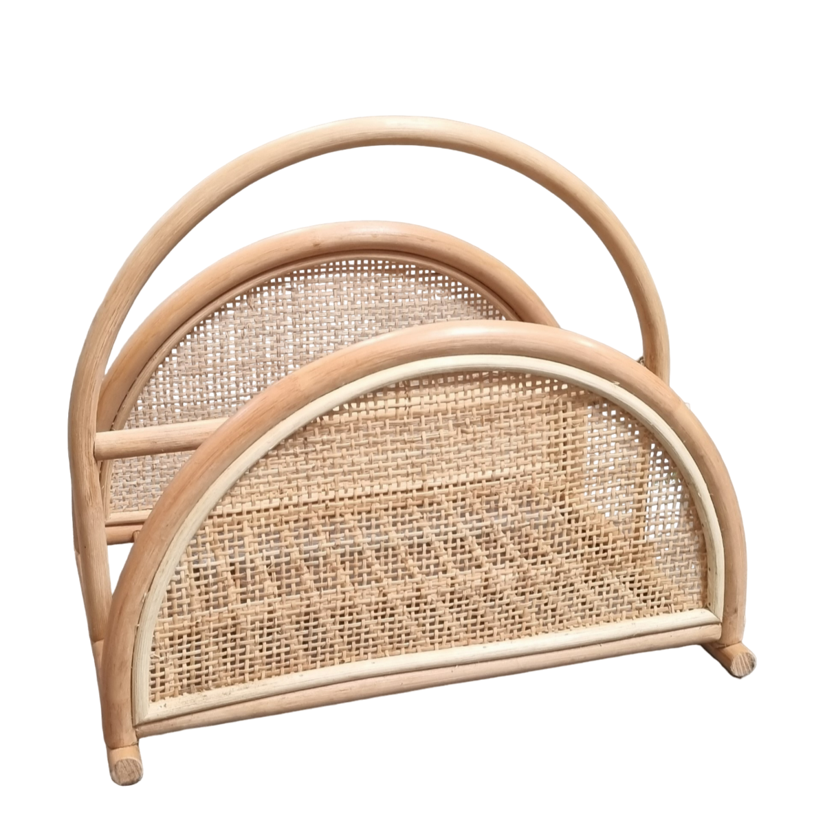 Newspaper Rattan Basket Magazine Holder Magazine Basket ALOR