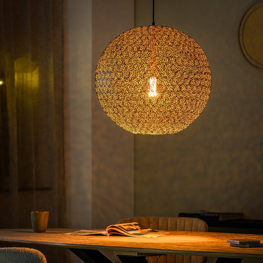 Hanglamp, 50 cm, H340 zwart