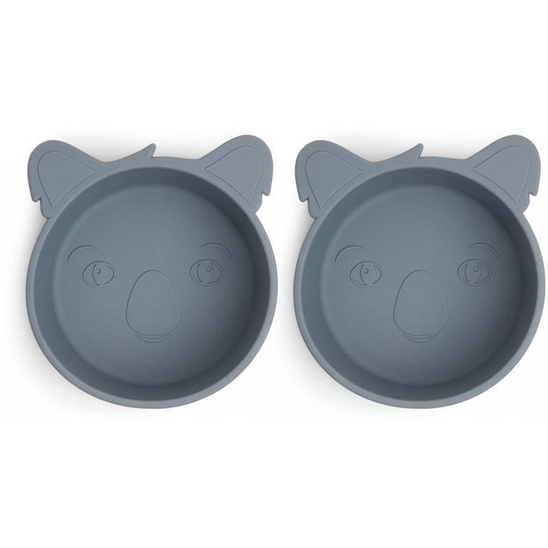 Alex silicone deep plate 2-pack Koala