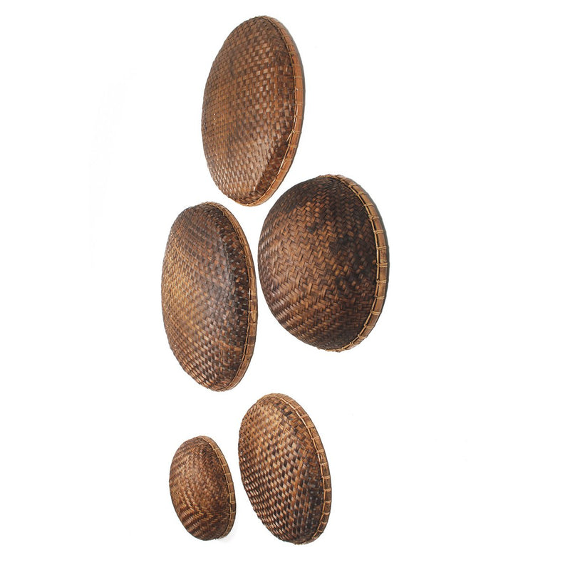 Tray Ningbo Set of 3 Brown