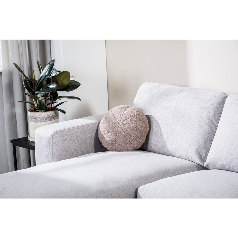 3-seater sofa CL L+R, fabric Valente, V311 gray