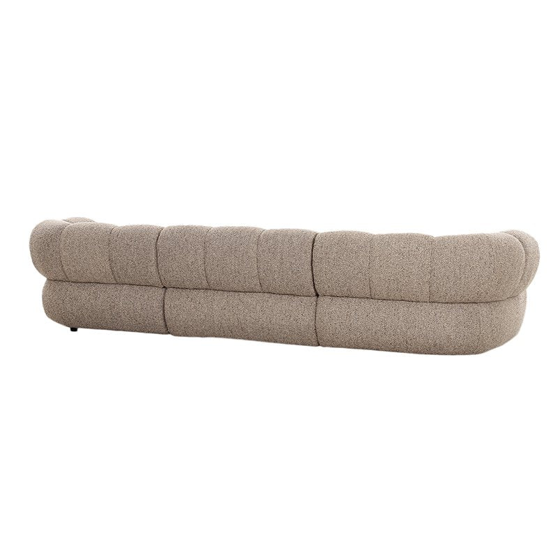 Sofa New York 4-seater Sand Boucle