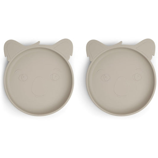 Akila silicone plate 2-pack Koala