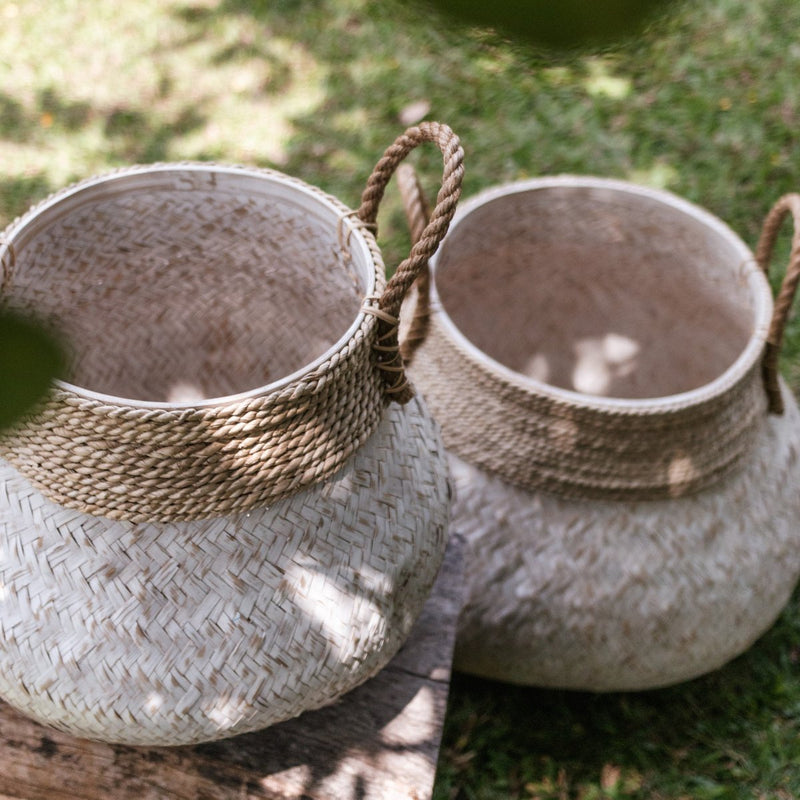 Basket | Laundry Basket | Plant Basket BENOA made from Bamboo (2 sizes)