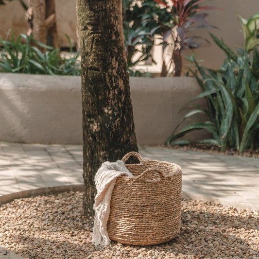 Laundry Basket | Plant Basket | Storage Basket BALAI made from Water Hyacinth (2 sizes)