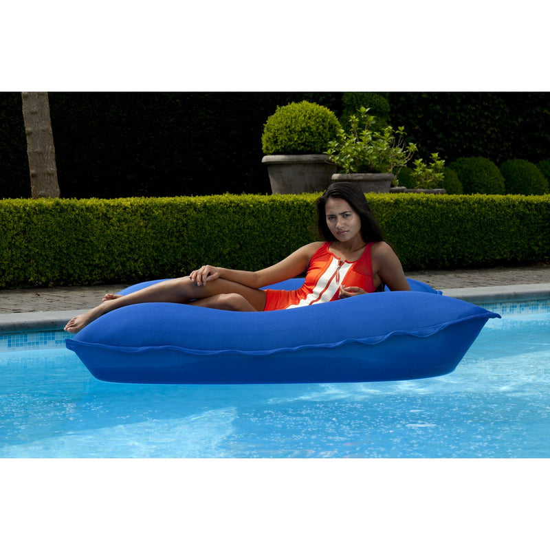 FLOAT BEANBAG SWIMMINGPOOL - royal blue