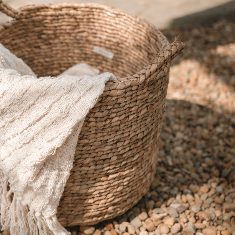 Laundry Basket | Plant Basket | Storage Basket BALAI made from Water Hyacinth (2 sizes)