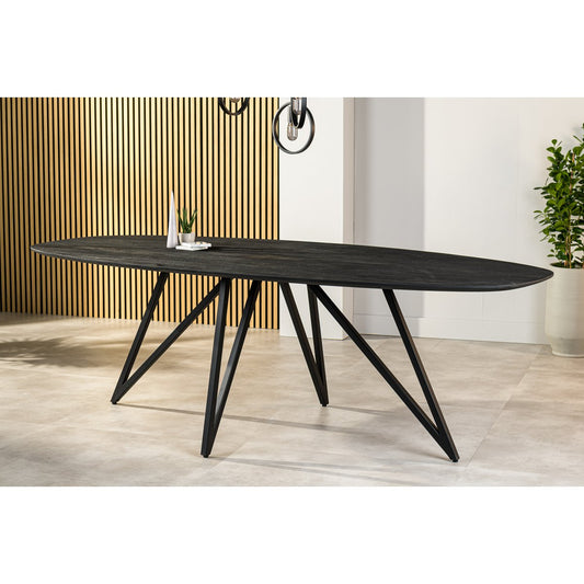 Dining room table, 240x110 cm, W340 black