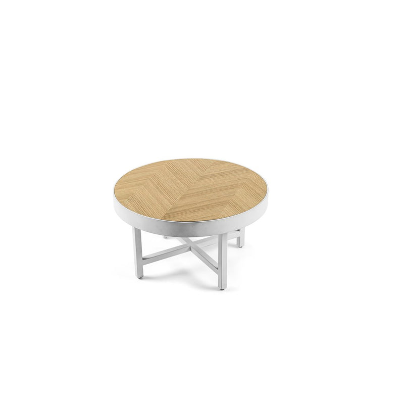 Salontafel rond 74 cm, Lennox, L350 eiken