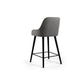 Bar stool, fabric Boucle, B311 gray