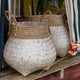 Basket | Laundry Basket | Plant Basket BENOA made from Bamboo (2 sizes)