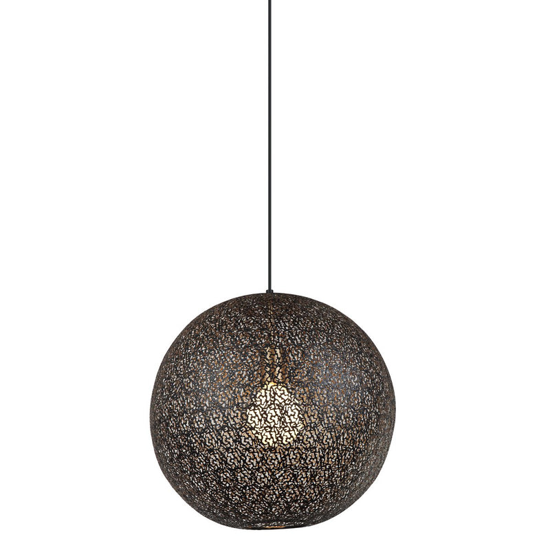 Hanglamp, 30 cm, H340 zwart