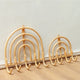 Rattan Coat Rack Coat Hooks Beige Wall Hooks MAKU (2 sizes)