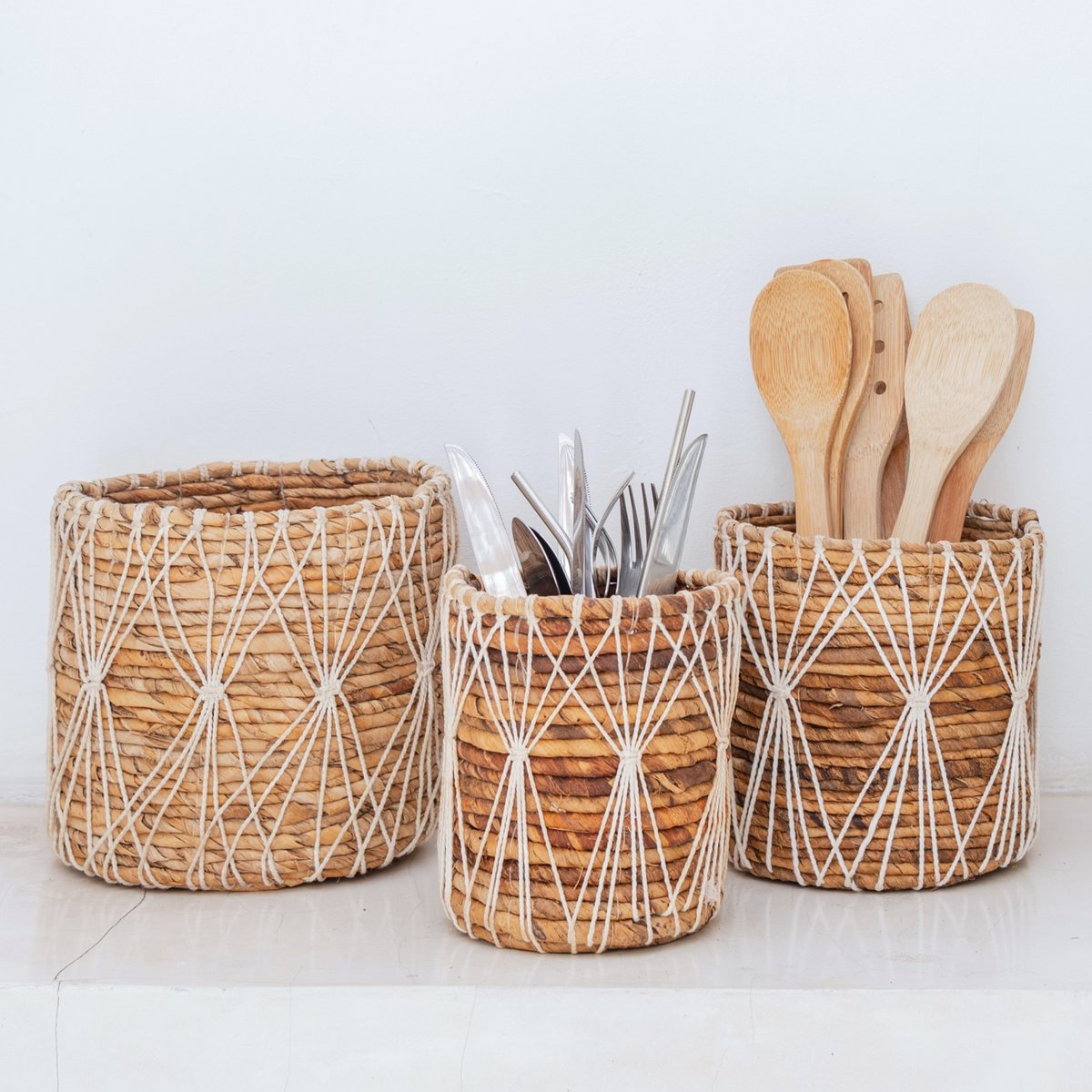 Plant Basket | Storage Basket MUKO made from Banana Fibre (3 sizes)