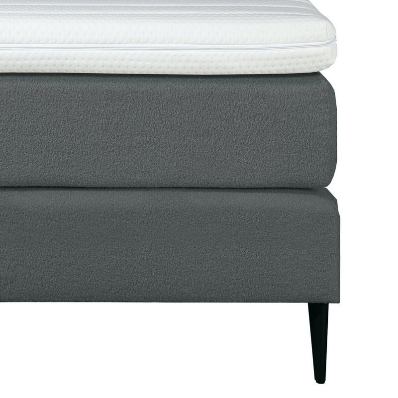 Mörgenn Bouclé Boxspring Eenpersoons