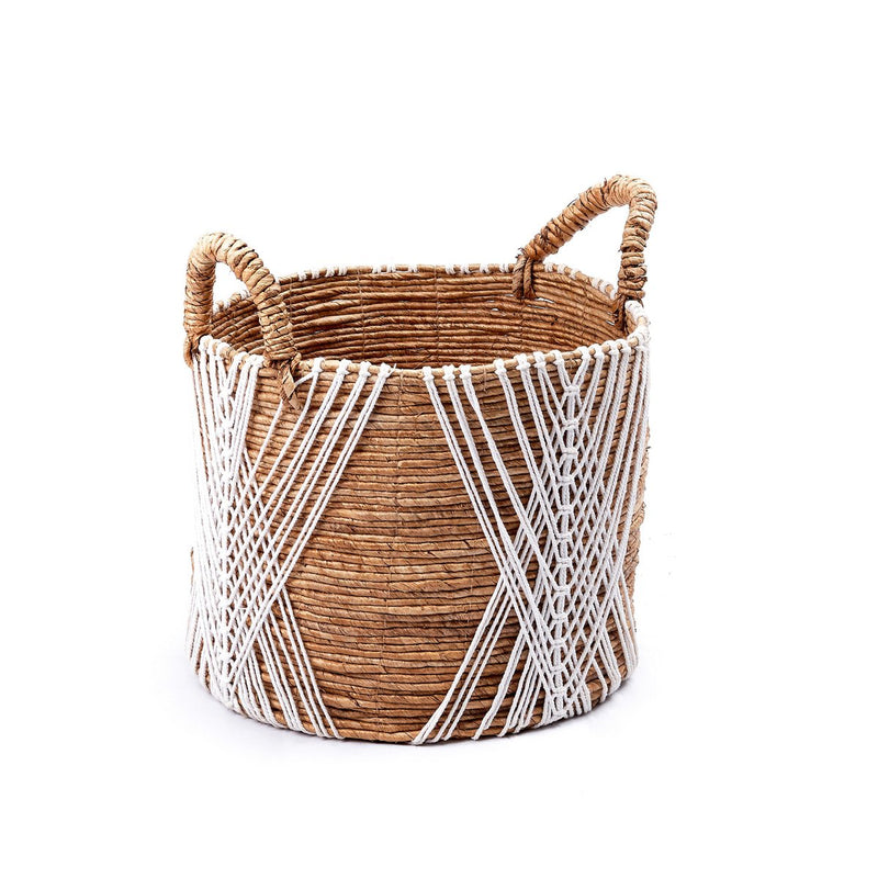 Storage Basket | Plant Basket | Laundry Basket LAWU made from Banana Fibre (3 sizes)