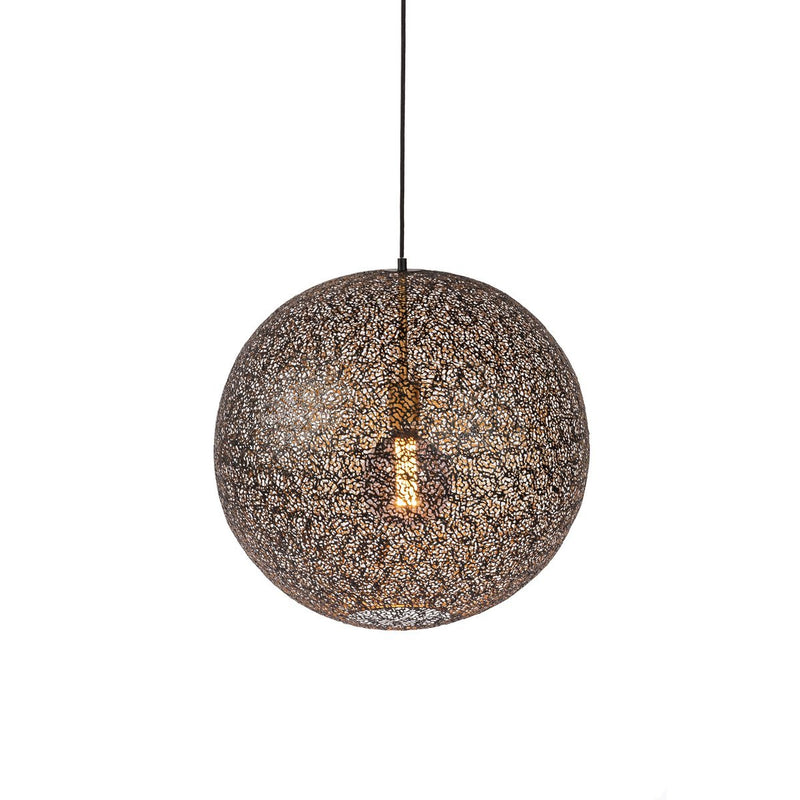 Hanglamp, 50 cm, H340 zwart