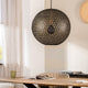 Hanglamp, 50 cm, H340 zwart