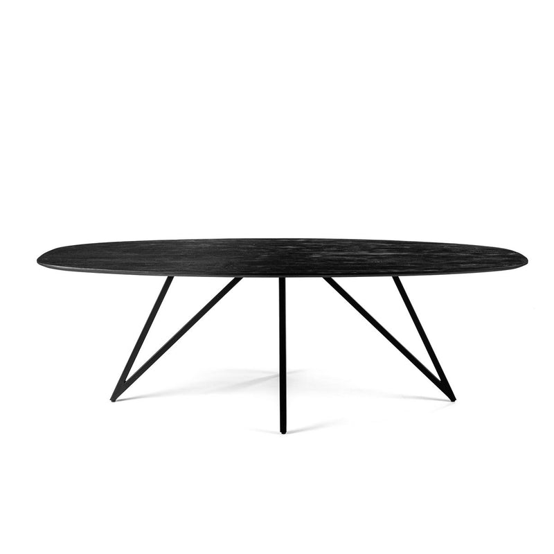 Dining room table, 240x110 cm, W340 black