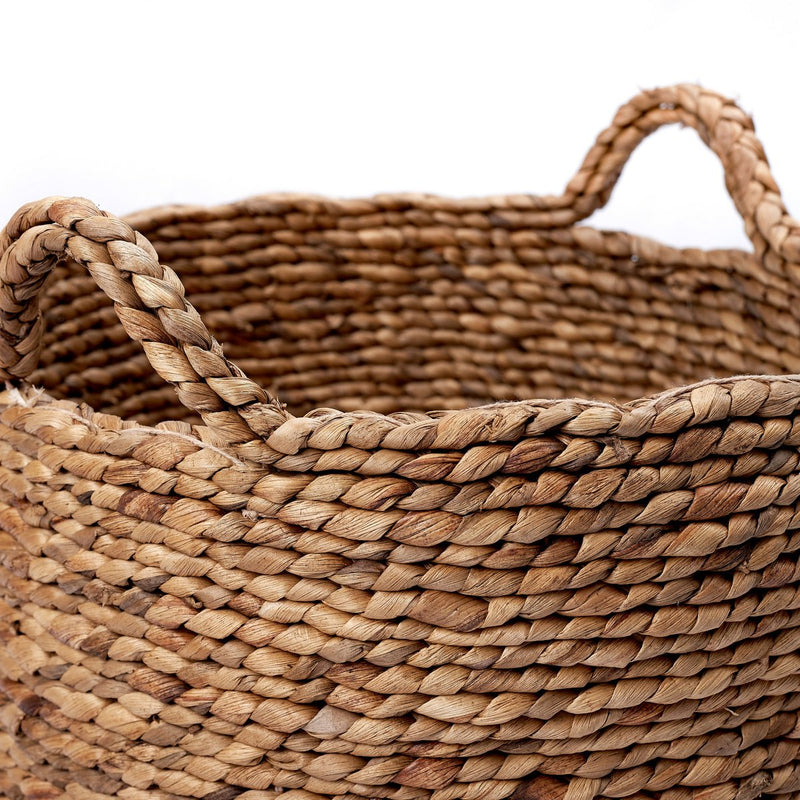 Laundry Basket | Plant Basket | Storage Basket BALAI made from Water Hyacinth (2 sizes)