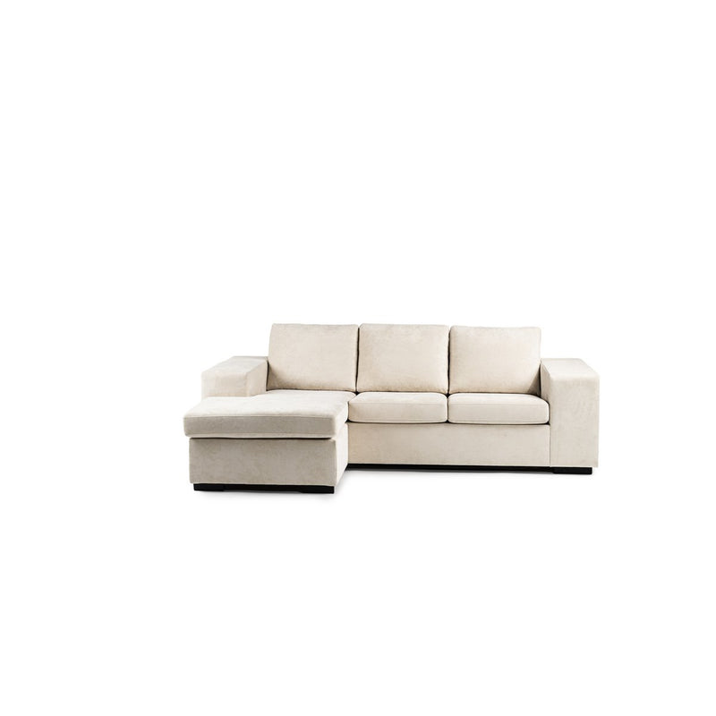 3 seater sofa CL L+R, fabric Hotel Chique, H460 beige