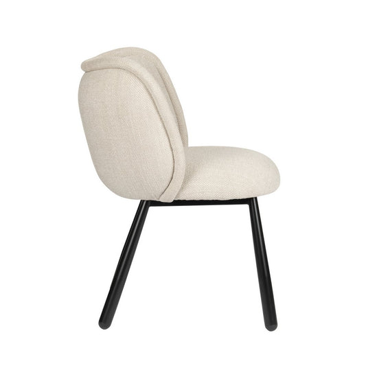 Panda Chair Beige  (Set of 2)