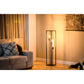 Floor lamp, 3-light, V340 black