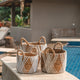 Storage Basket | Plant Basket | Laundry Basket LAWU made from Banana Fibre (3 sizes)