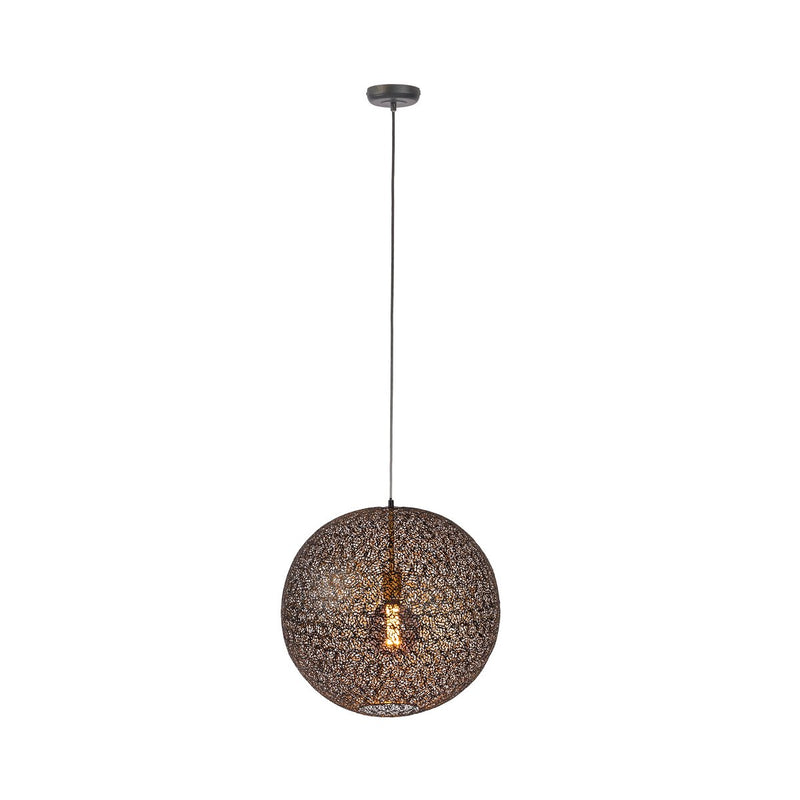 Hanglamp, 50 cm, H340 zwart