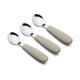 Theodor spoons 3 pack-Cobblestone