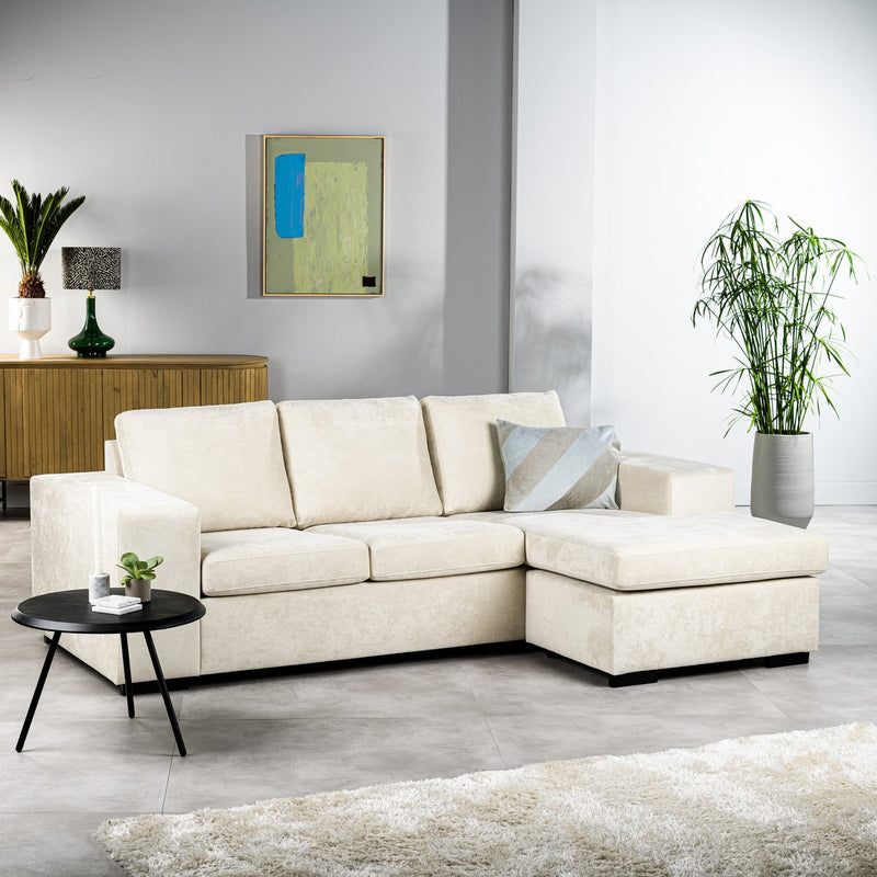 3 seater sofa CL L+R, fabric Hotel Chique, H460 beige