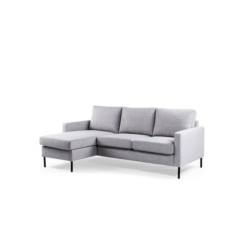 3-seater sofa CL L+R, fabric Valente, V311 gray