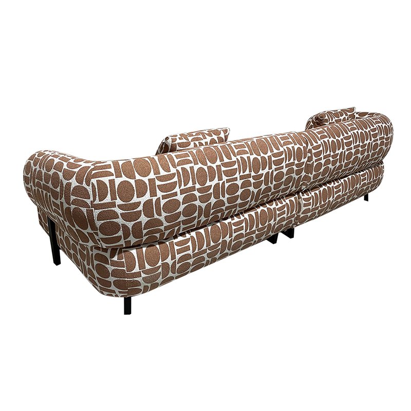 Sofa Kathmandu 3-seater Amon Terracotta