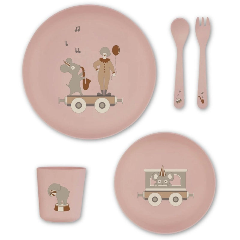 Marius bioplastic (PLA) dinner set 5-pack