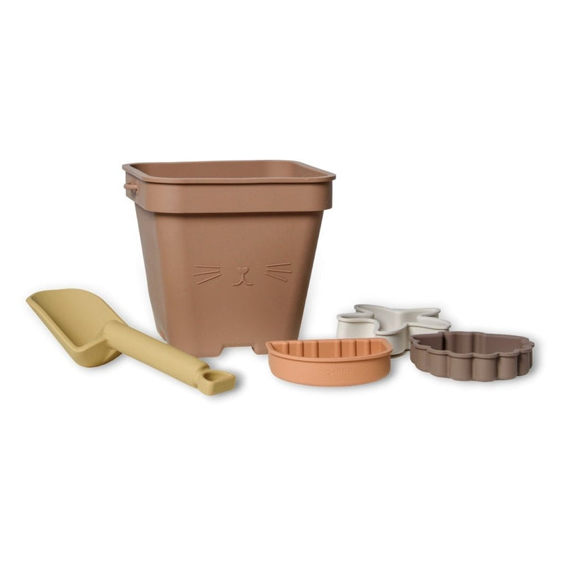 Millan silicone beach set-Brown color mix