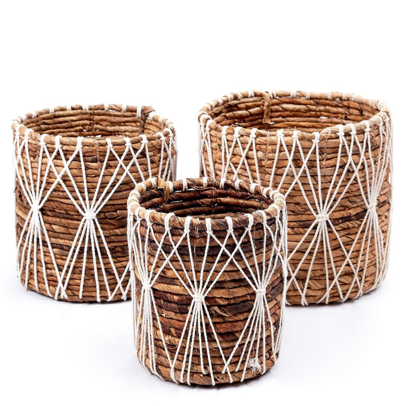 Plant Basket | Storage Basket MUKO made from Banana Fibre (3 sizes)