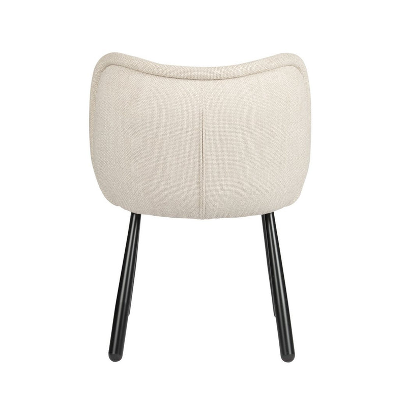 Panda Chair Beige  (Set of 2)