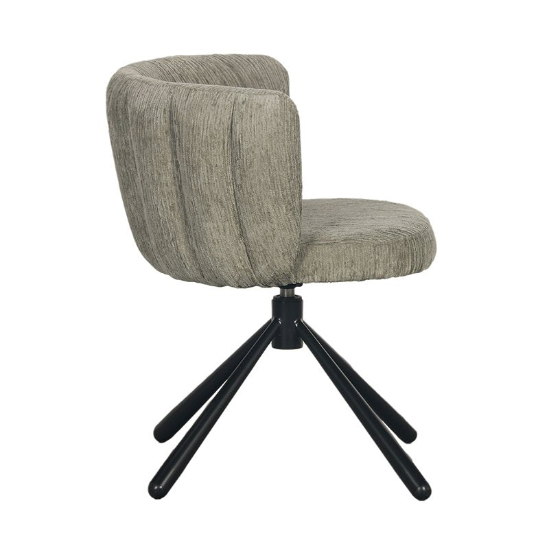 Shell Rotating Chair Crocodile Green