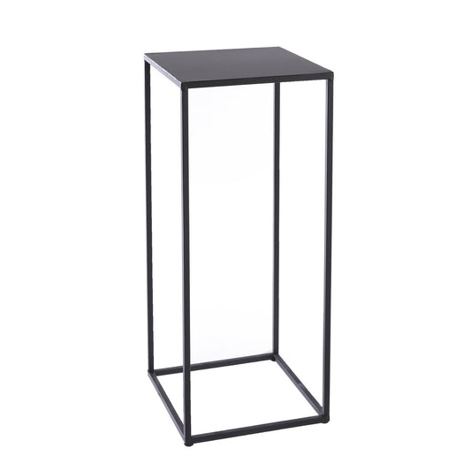 Quinty Side table - Set of 3 - L30 x W30 x H70 cm - Metal - Black