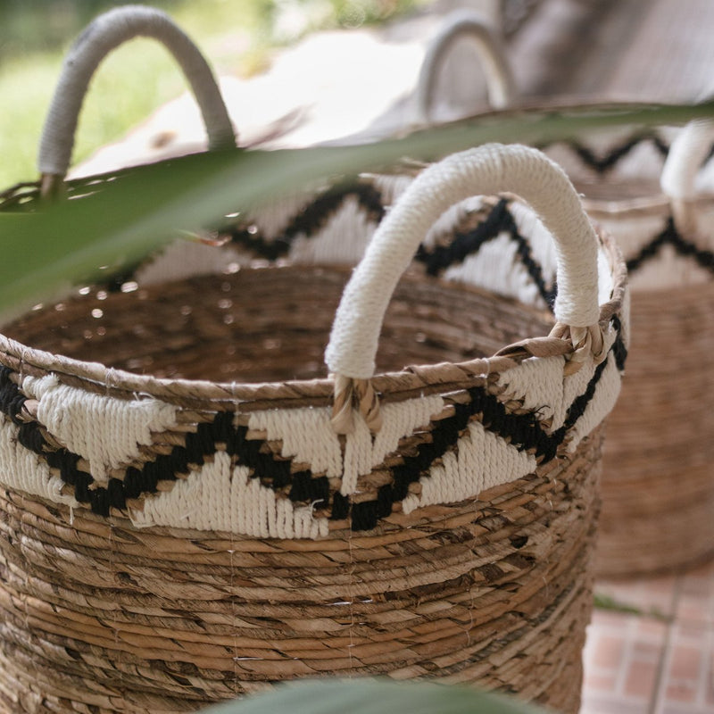 Basket | Laundry Basket | Plant Basket DALU made of Banana Fibre (3 sizes)