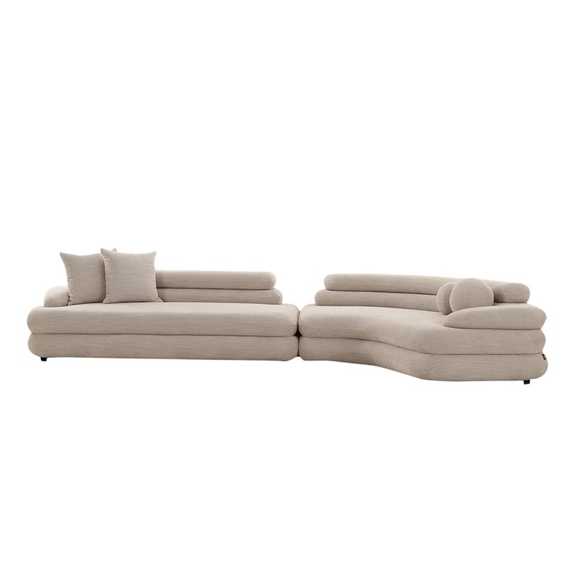 Sofa Cairo 6-seater Beige