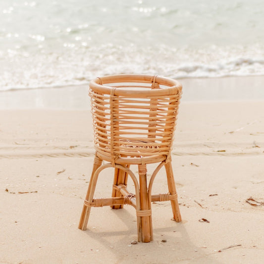 Plant Stand | Flower Stand | Flower Pot Holder AKARA made of Rattan