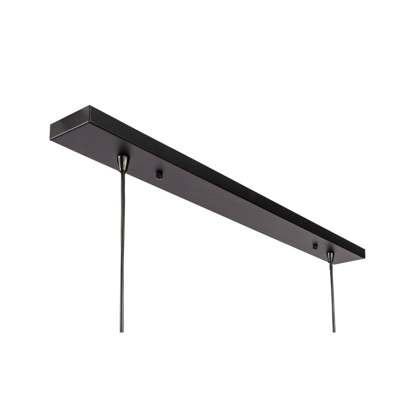 Hanglamp, 5-lichts, H340 zwart